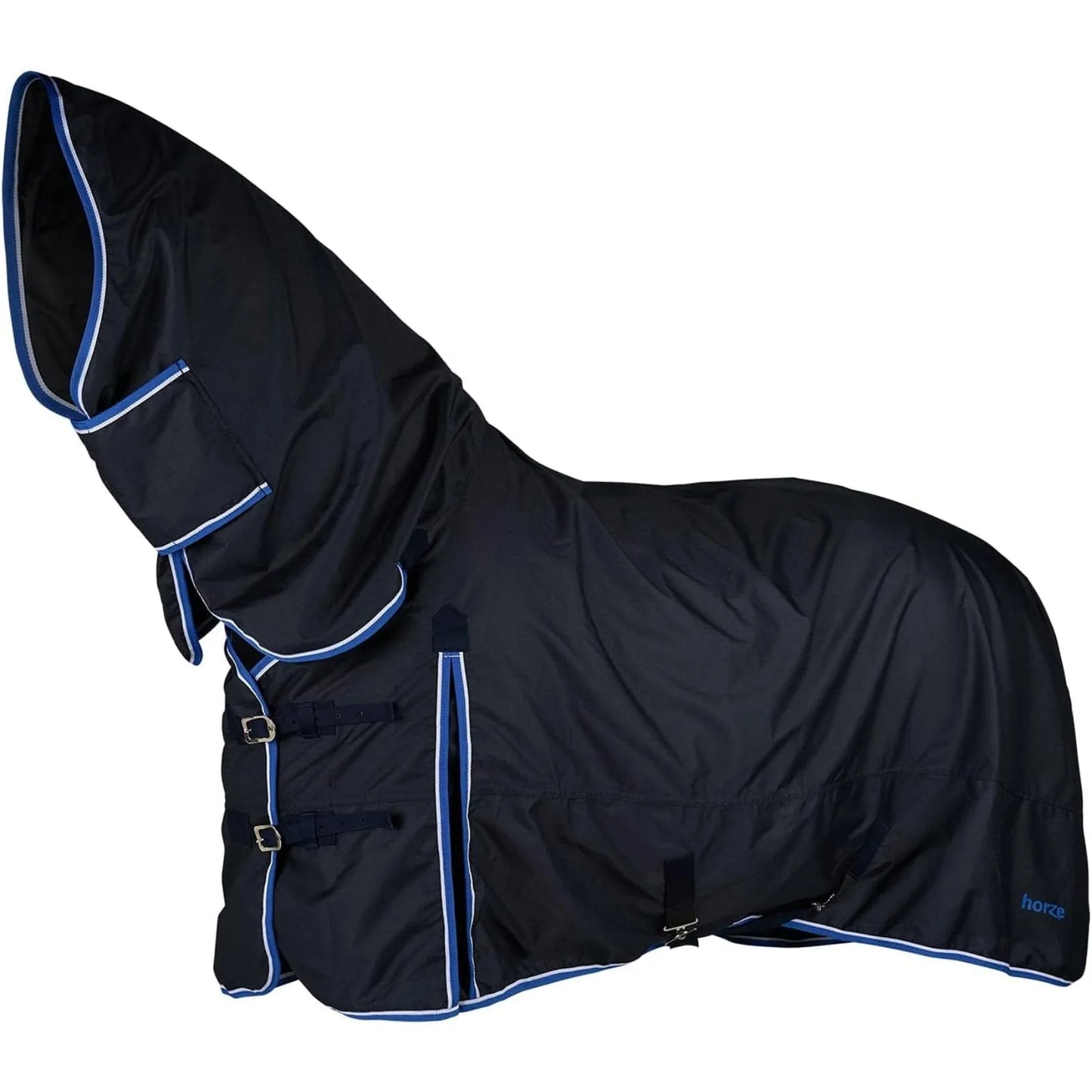 Heavy-Duty Winter Turnout Horse Blanket with Neck Cover