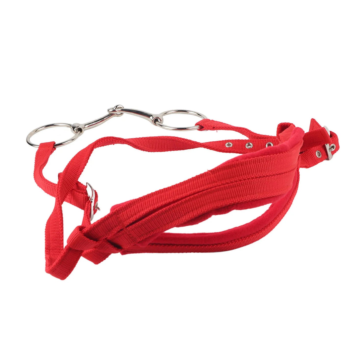 Adjustable Horse Bridle with Soft Cushion & Rein