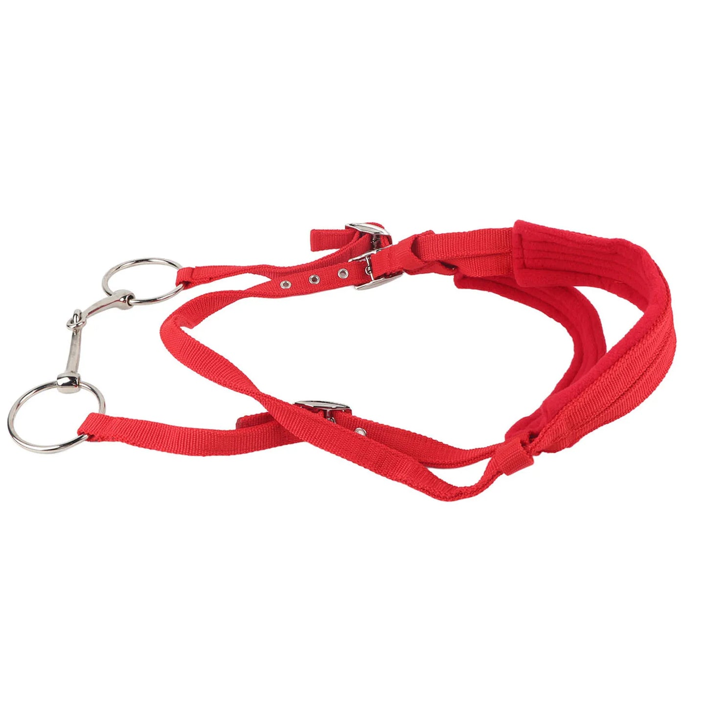 Adjustable Horse Bridle with Soft Cushion & Rein