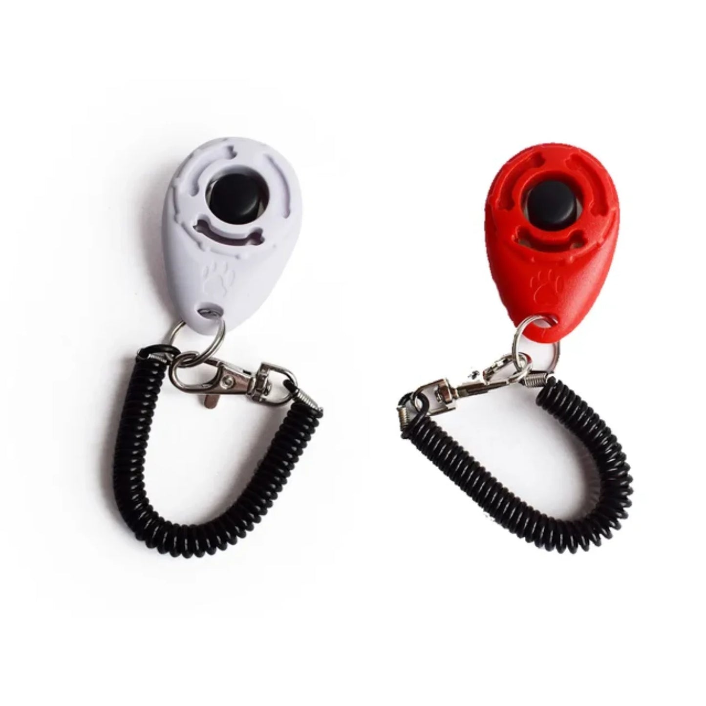 2-Pack Dog Training Clickers with Wrist Straps