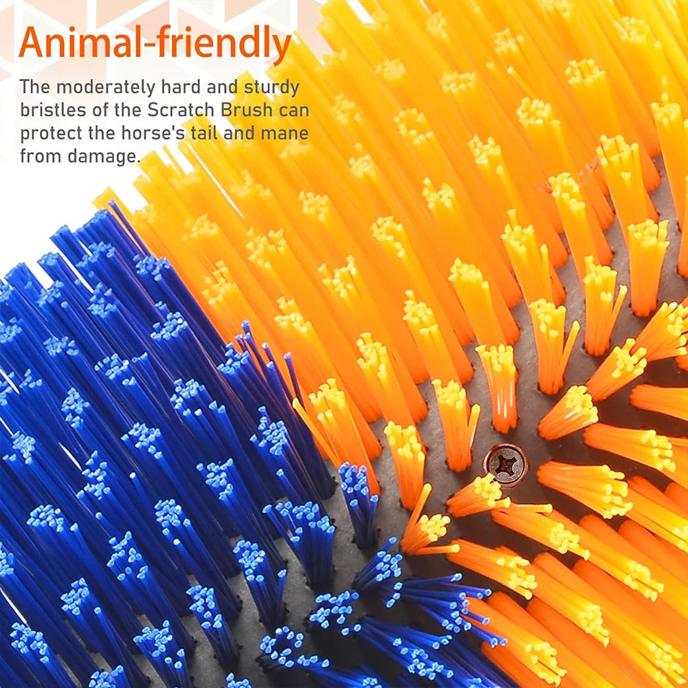 Livestock Scratching Brush for Horses, Cows, and Goats