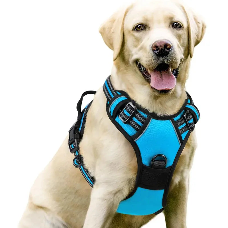 Durable Nylon Vest Dog Harness with Handle