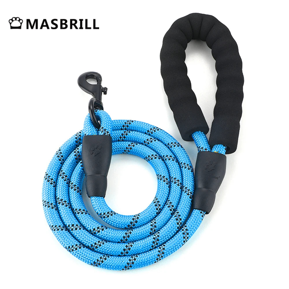 Masbrill No-Pull Adjustable Dog Harness with Reflective Straps & Optional Leash