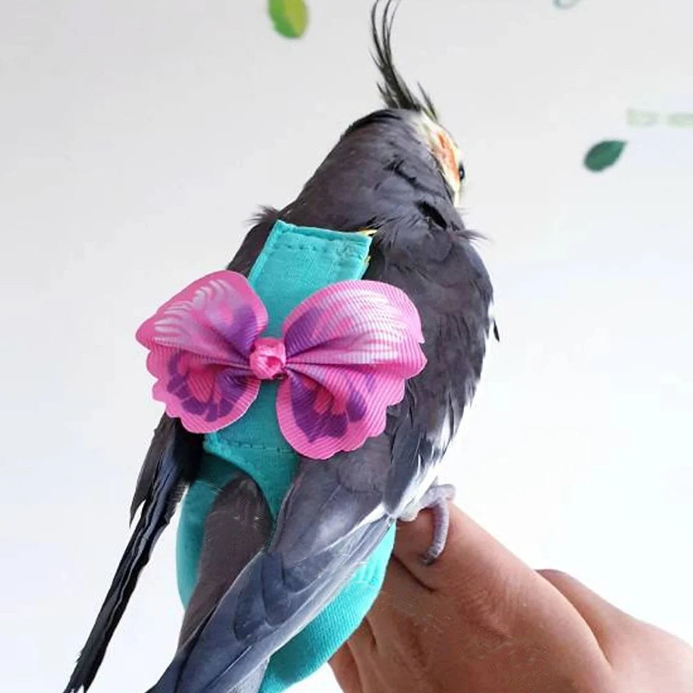 Flight Suit for Birds with Diaper & Leash