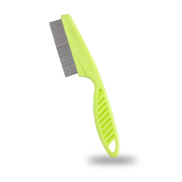 Pet Flea Tick Remover Comb Stainless Steel Grooming Tool for Dogs and Cats