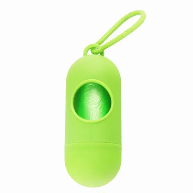 Hands-Free Dog Poop Bag Clip with 1 Roll of Waste Bags