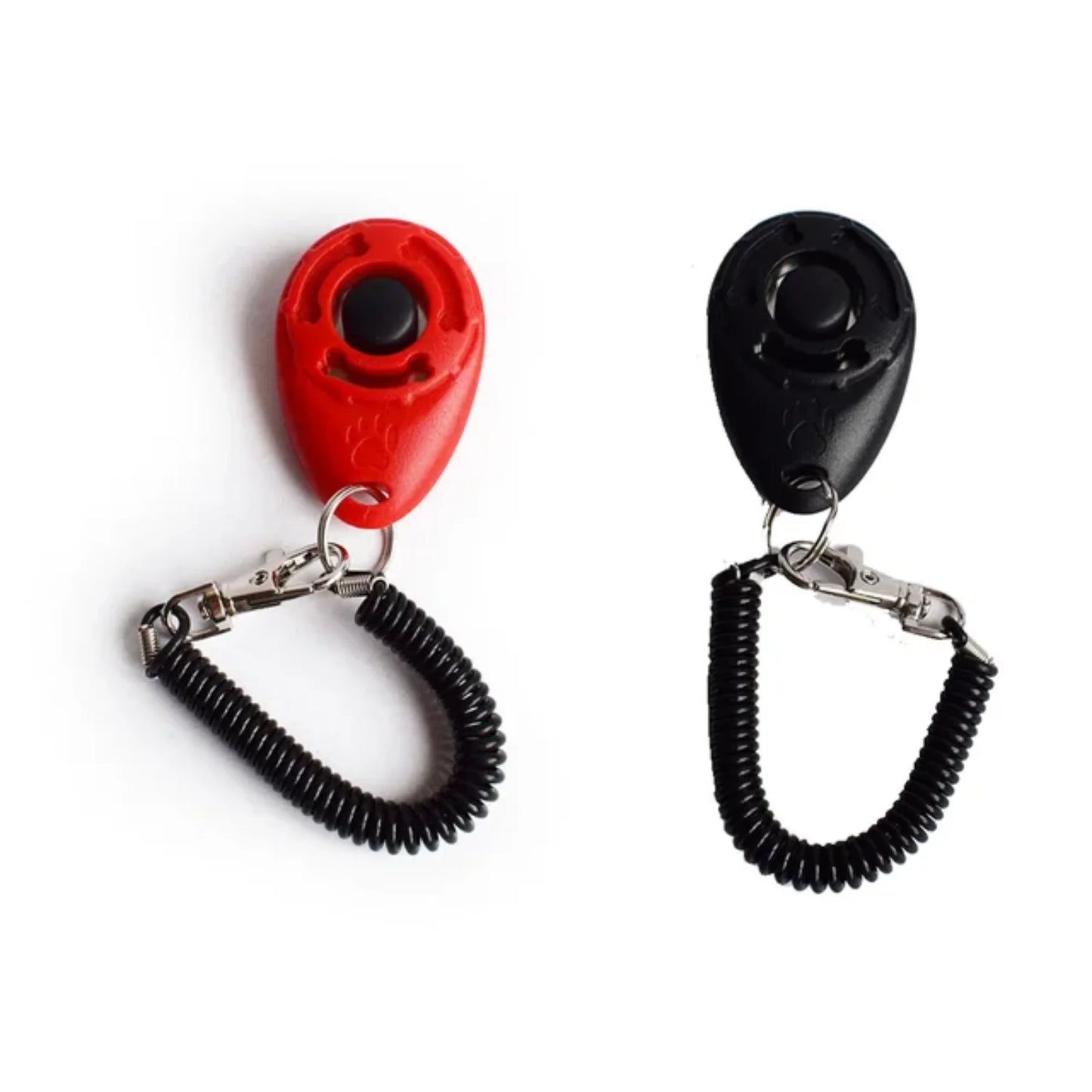 2-Pack Dog Training Clickers with Wrist Straps