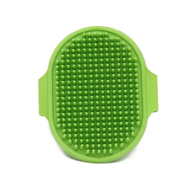 Soft Silicone, Dog Bath Massage Brush and Grooming Comb with Adjustable Wristband for Gentle Cleaning & Fur Care