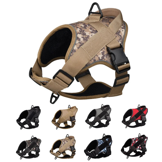 Durable Nylon Dog Harness with Secure Fit