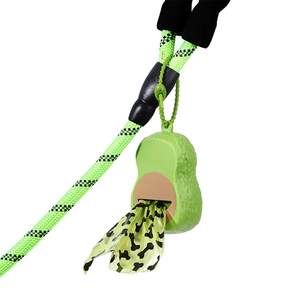 Avocado-Shaped Dog Poop Bag Holder – Portable Pet Waste Dispenser & Cleanup Kit