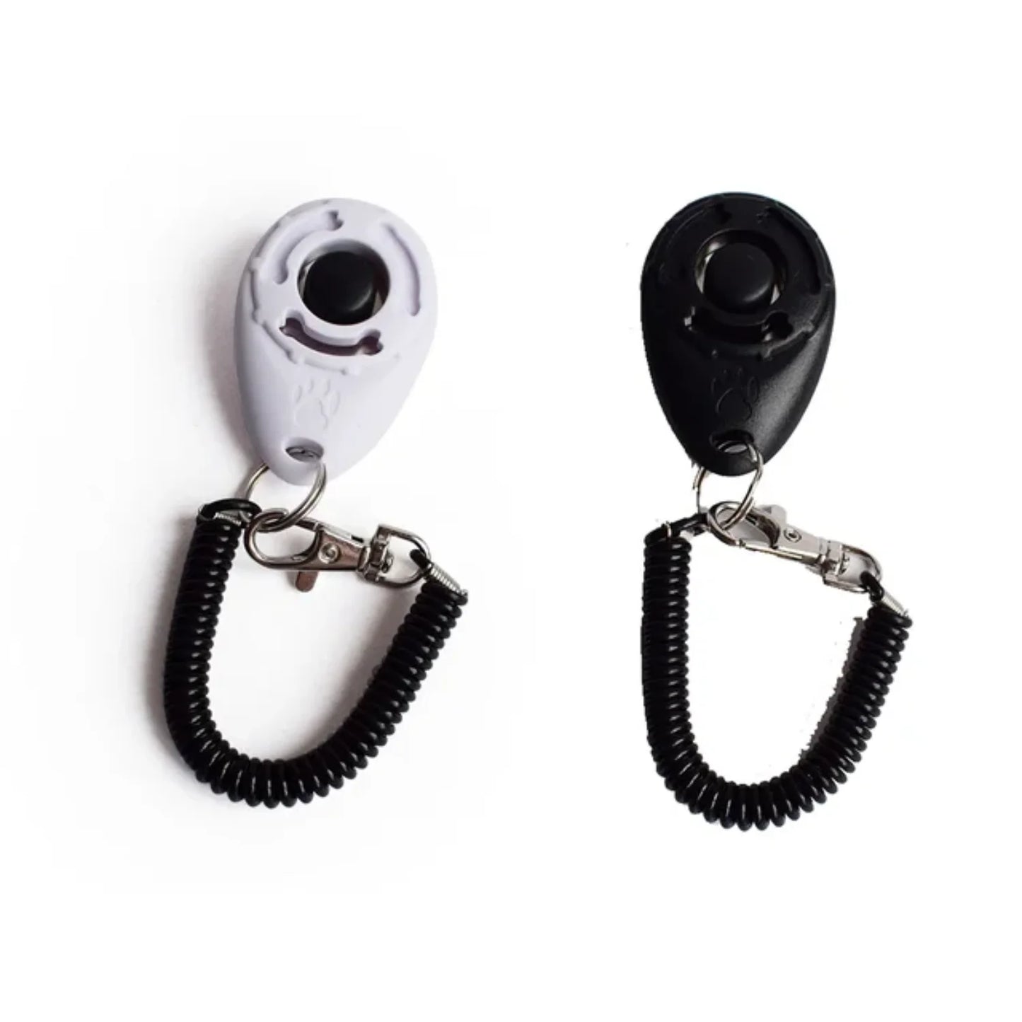 2-Pack Dog Training Clickers with Wrist Straps