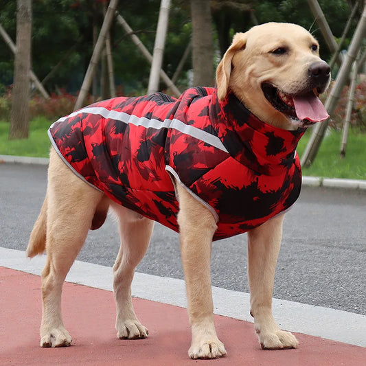 Reflective Winter Dog Jacket – Warm & Cozy Jacket for Small to Large Dogs | Pet Clothing & Supplies