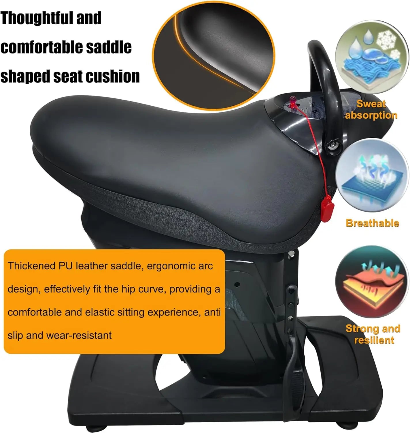 Electric Horse Riding Exercise Machine – Abdominal Trainer for Home Gym Fitness (90V-110V AC)