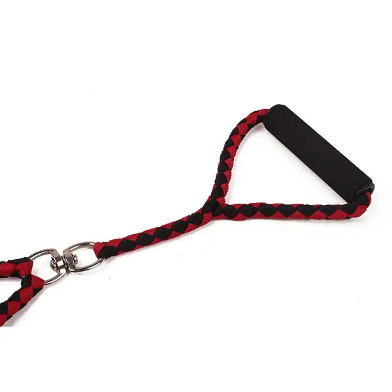 Double Dog Leash with 360° Rotating Tangle-Free Design