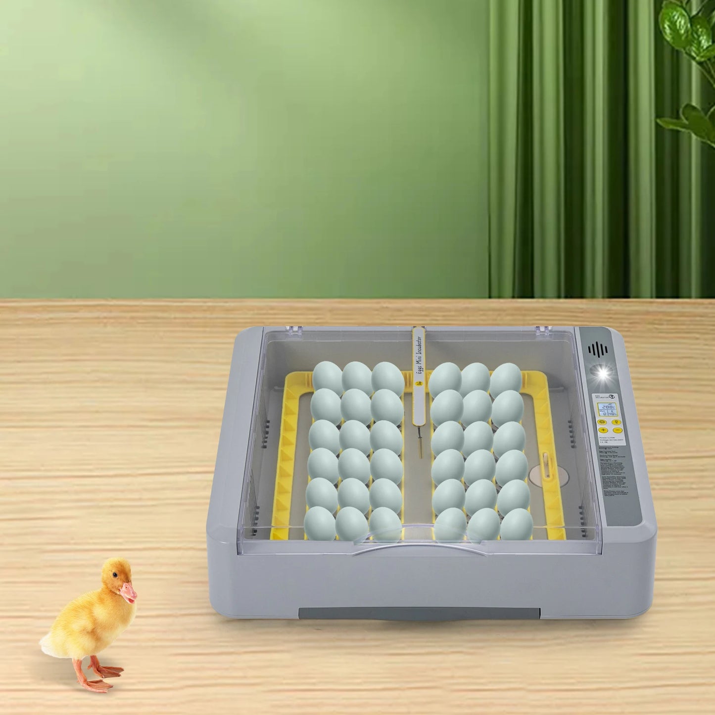 Intelligent 36-Egg Incubator with Automatic Turning & Adjustable Temperature & Humidity