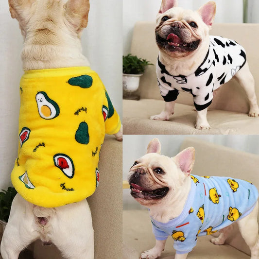 Warm Winter Pajamas for Small, Medium and Large Dogs